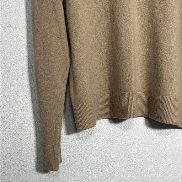 Vince Cashmere Tan Sweater XL - Picture 6 of 8